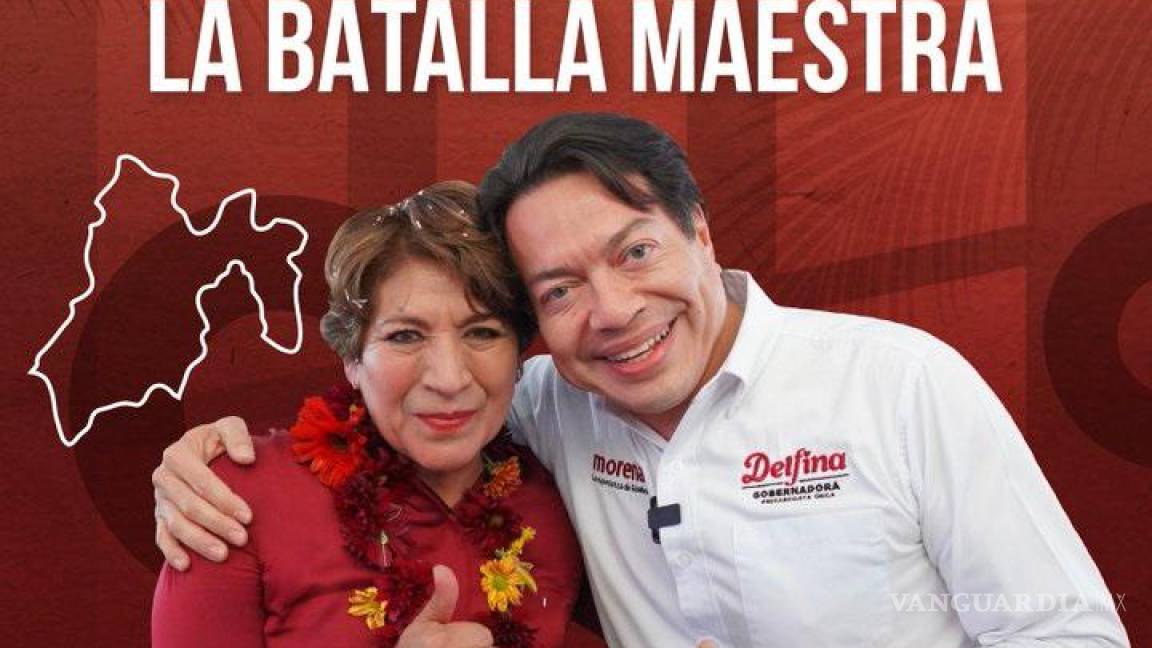 Delfina Gómez se perfila para gobernadora en el Edomex; Morena presume ventaja en encuestas
