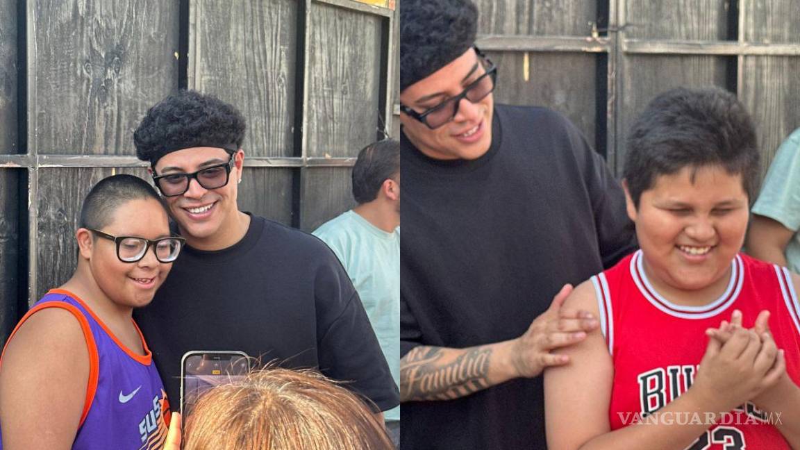 ¡Sorpresa! Niños con discapacidad, invitados especiales del Grupo Firme, en Saltillo