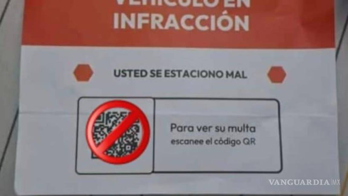 Estafas con códigos QR en Coahuila: alertan sobre ‘multas falsas’ que buscan robar información personal