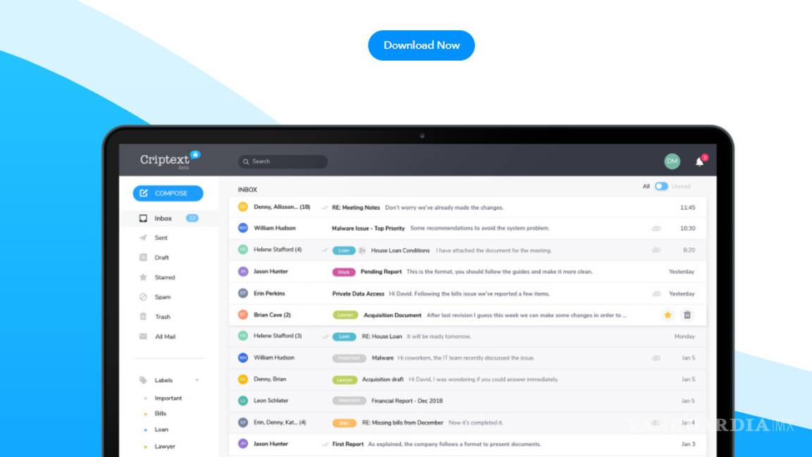 $!Conoce el servicio de correo que dice ser más seguro que WhatsApp y Gmail