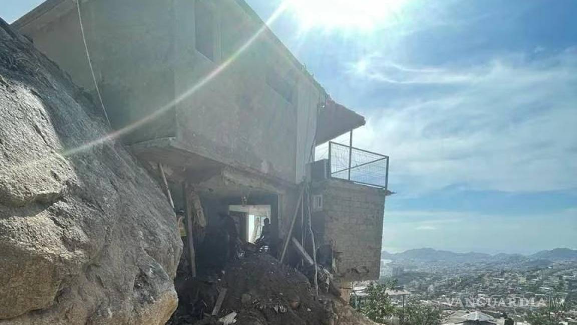 Tragedia en Acapulco, familia buscaba protegerse del huracán Otis y terminan aplastados por rocas