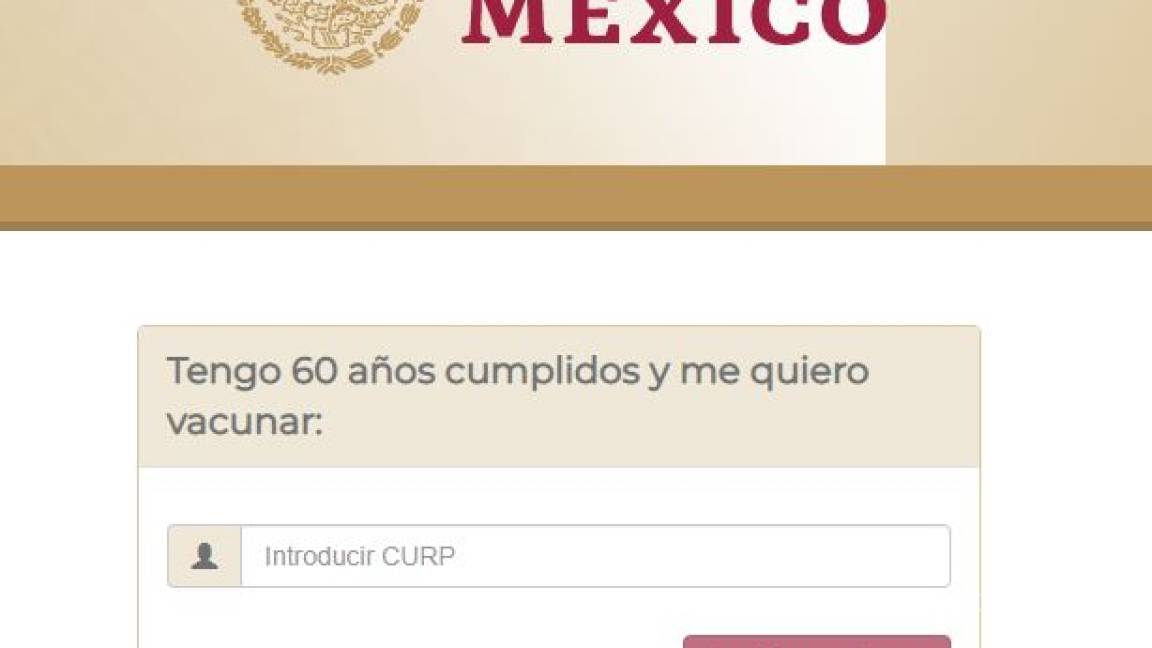 Gobierno de México abre registro nacional para vacunación a adultos mayores contra el COVID-19