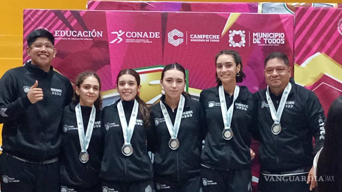 Selección Femenil de Basquetbol de Coahuila gana plata en los Nacionales Conade 2024