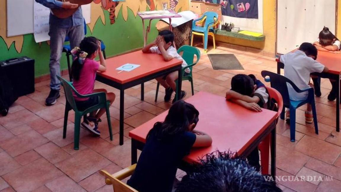 $!El docente destaca la importancia de trabajar con las emociones de los niños en el preescolar para prepararlos para enfrentar una sociedad a veces “más ruda”.