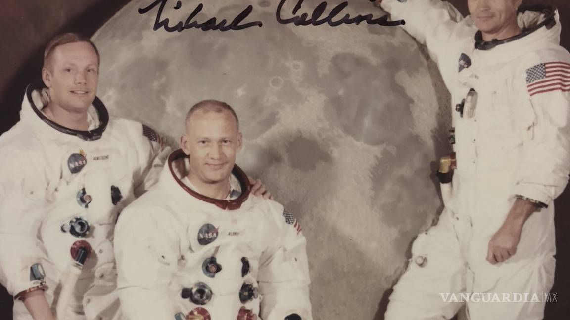 Michael Collins, astronauta del Apolo 11, comparte una foto inédita que encontró luego de 50 años