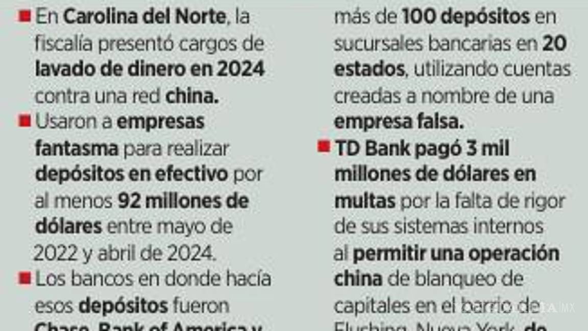 $!Hombre compraba dólares a cárteles mexicanos y los vendía a sobreprecio a chinos en EU