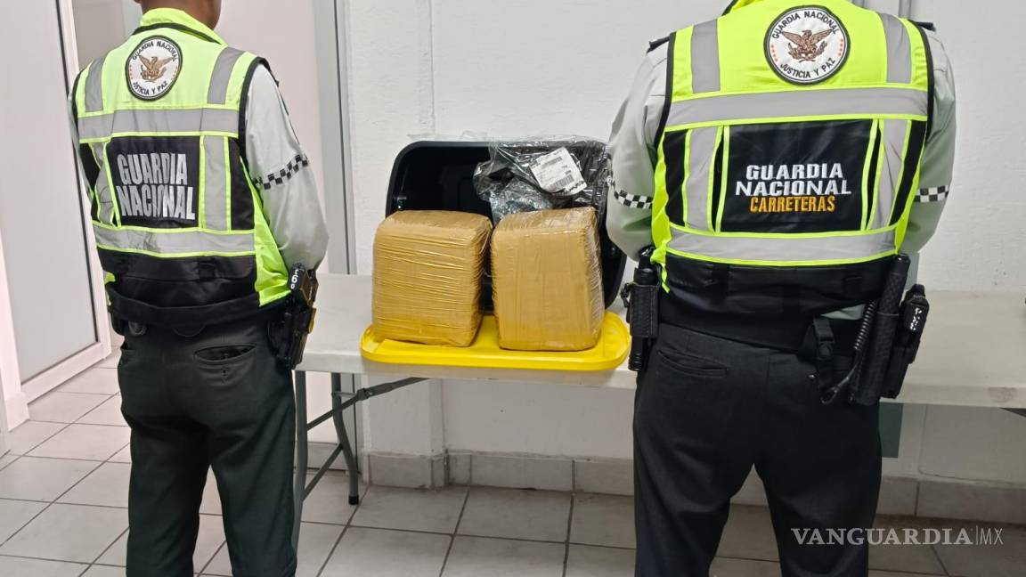 Llegan por paquetería 10 kilos de mariguana a la Terminal de Autobuses de Torreón