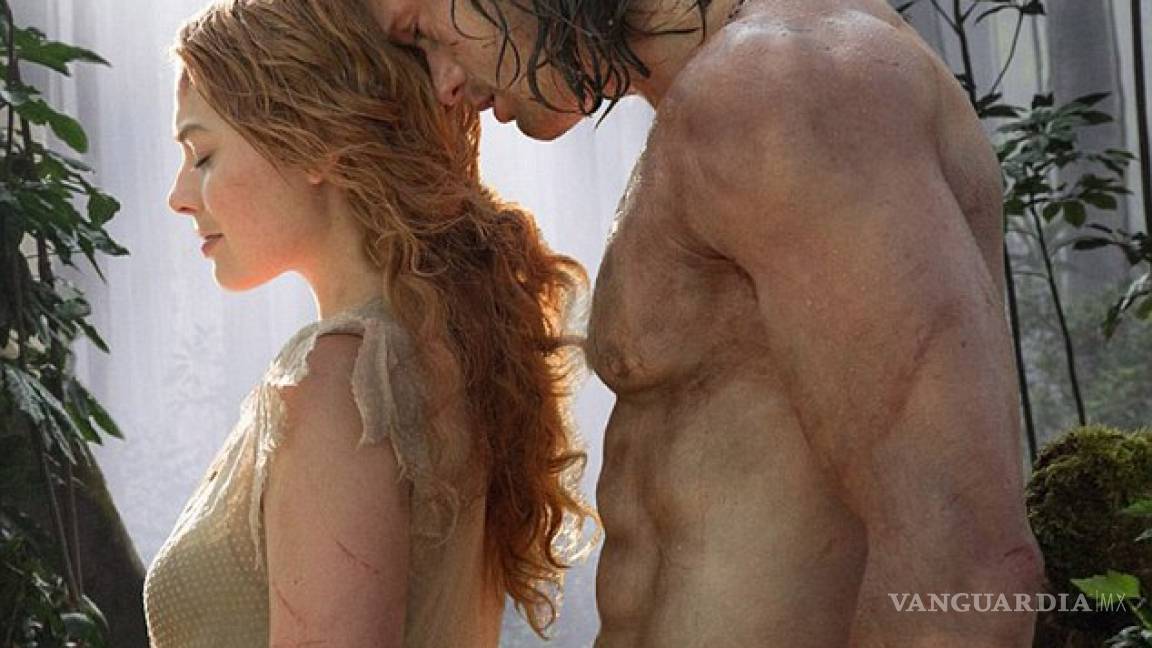 Alexander Skarsgard y Margot Robbie, como 'Tarzan' y 'Jane'
