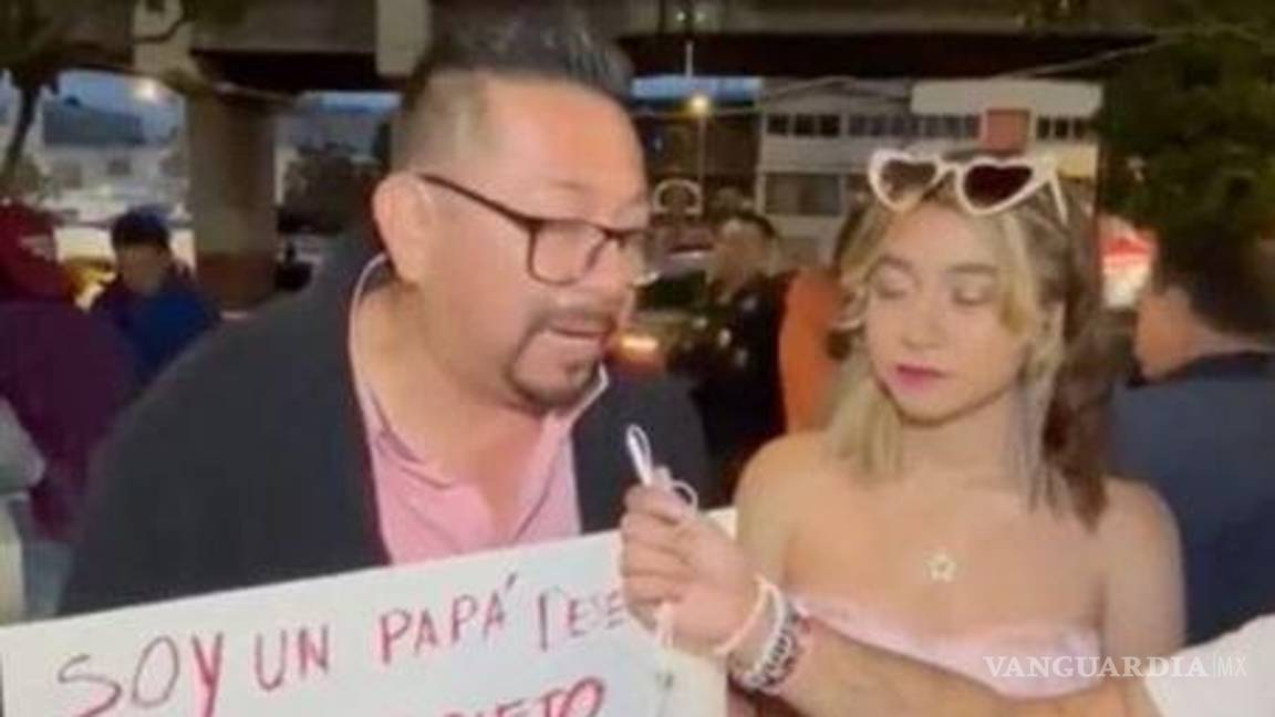$!La entrevista del papá suplicando por un boleto se hizo viral en redes y medios.