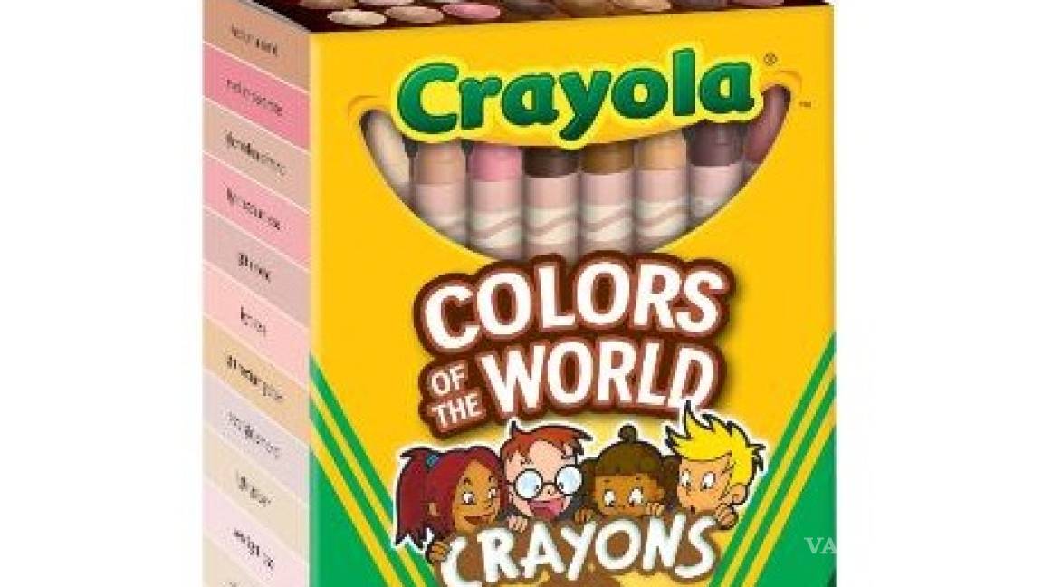 Crayola presenta nuevos crayones que reflejan los tonos de piel del mundo