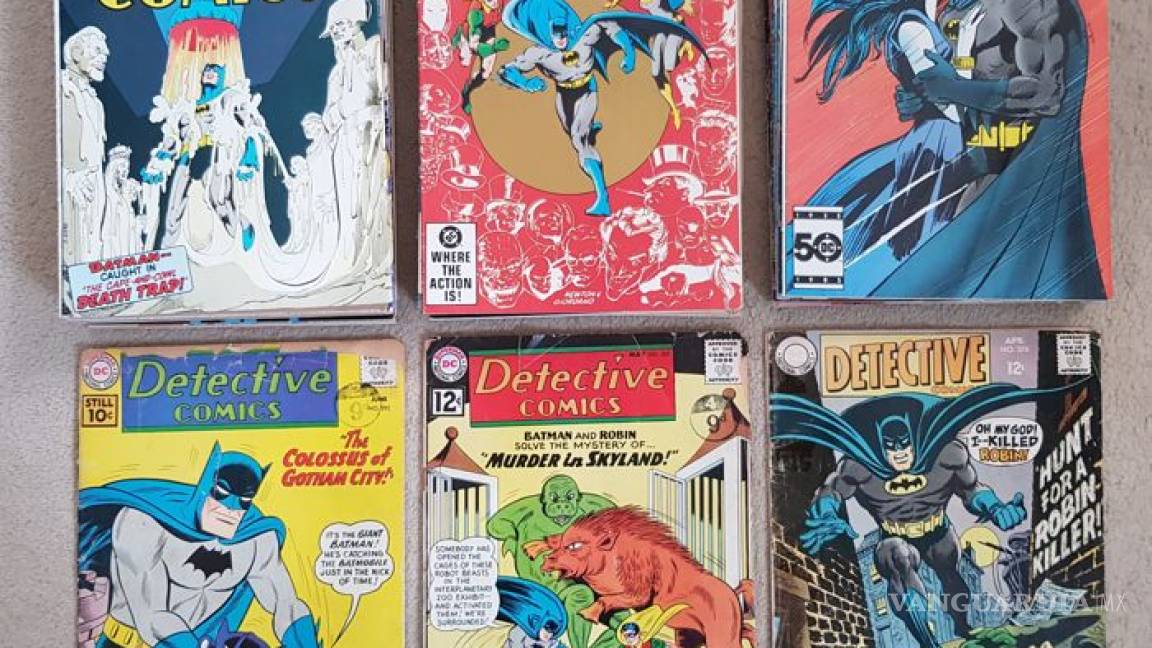 Roban colección de cómics de Batman, valuada en 1.4 millones de dólares