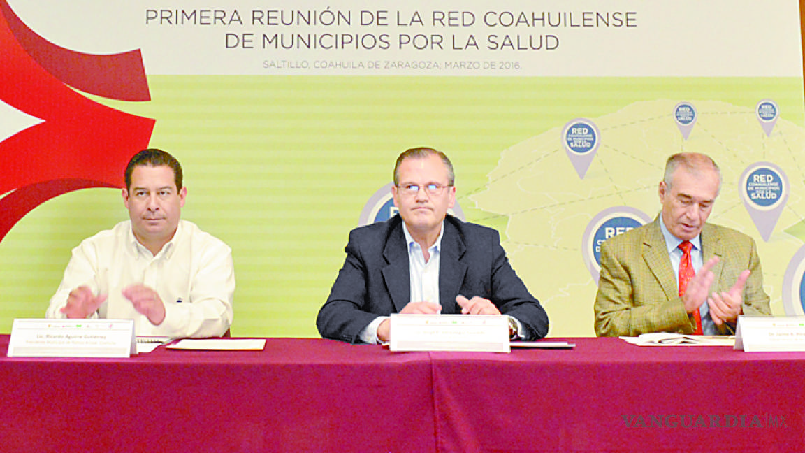 Se reúne la Red Coahuilense de Municipios por la Salud