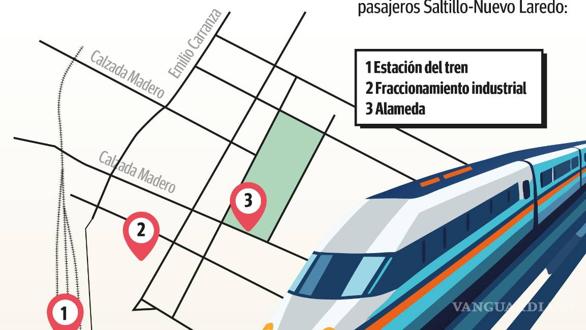 $!Saltillo: Se potencializa Zona Centro con la llegada del tren, construirán fraccionamiento a lado de estación