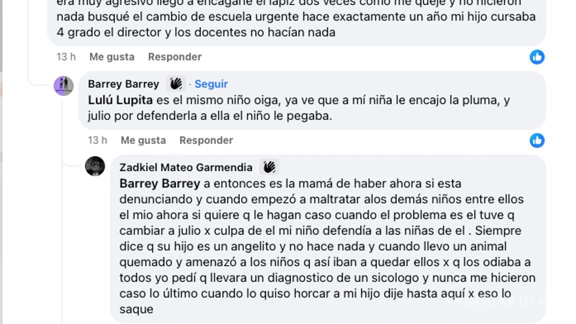 $!El director y docentes de la escuela primaria Jovita Moreira Cobos, enfrenta críticas tras el presunto incidente de amenazas entre estudiantes en Saltillo.