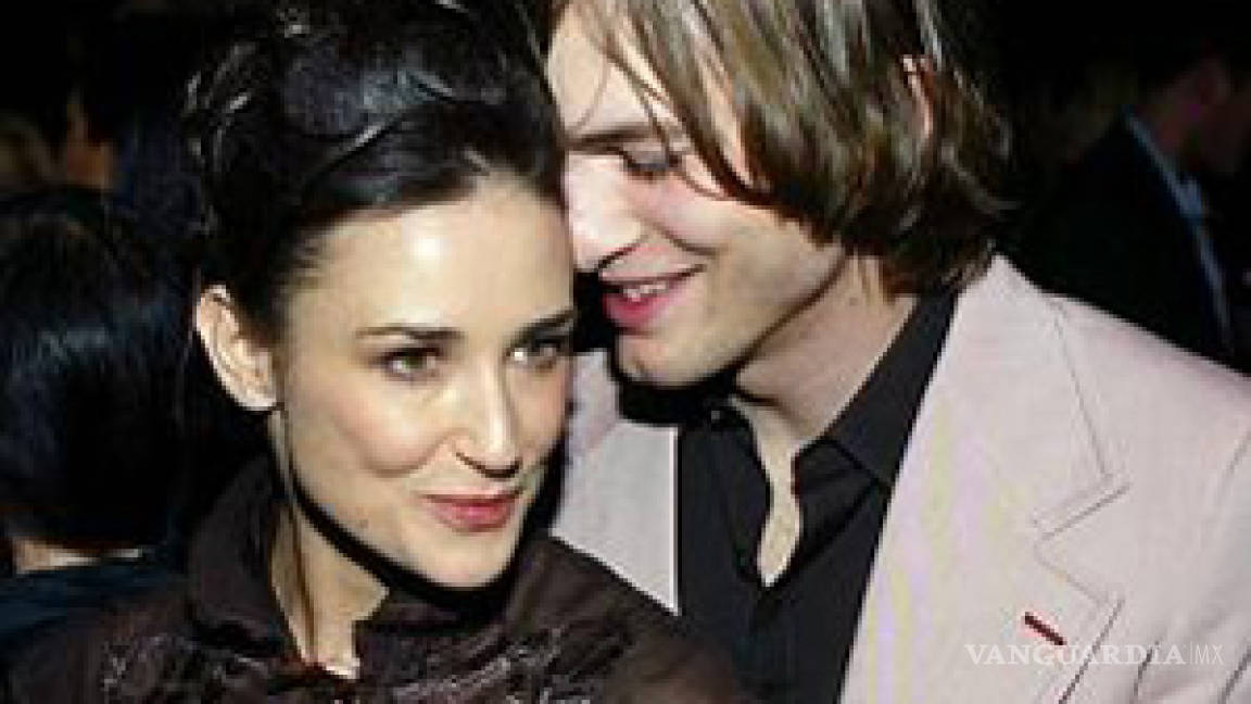 Demi Moore y Ahston Kutcher quieren ser padres