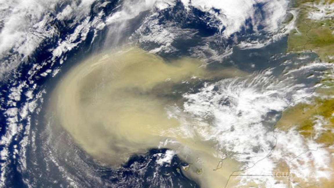 Podría llegar a Monterrey la nube de polvo del desierto del Sahara