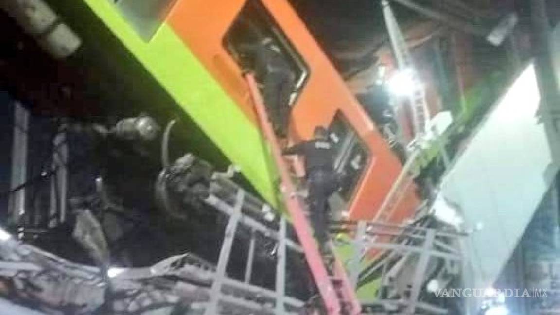 Deja más de 70 lesionados y al menos 23 fallecidos desplome de estructura en Línea 12 del Metro de la CDMX