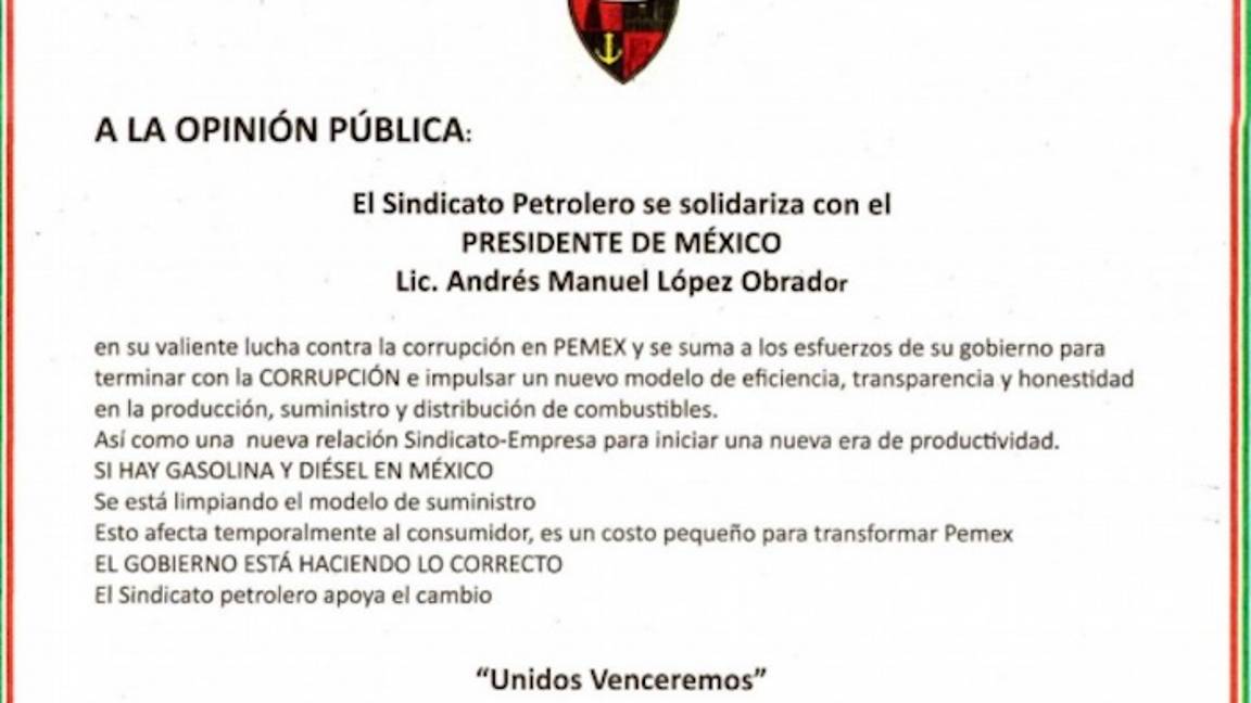 $!¿Sin vergüenza? Romero Deschamps agradece a AMLO combate a la corrupción