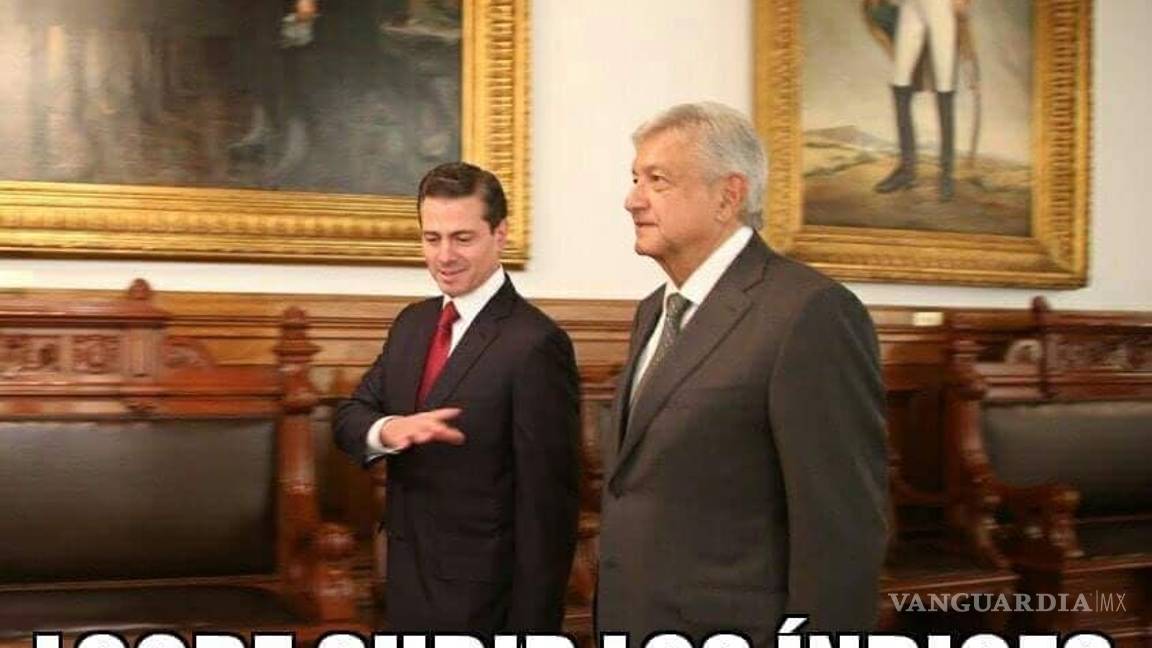 $!Peña Nieto le da consejos a AMLO en estos memes