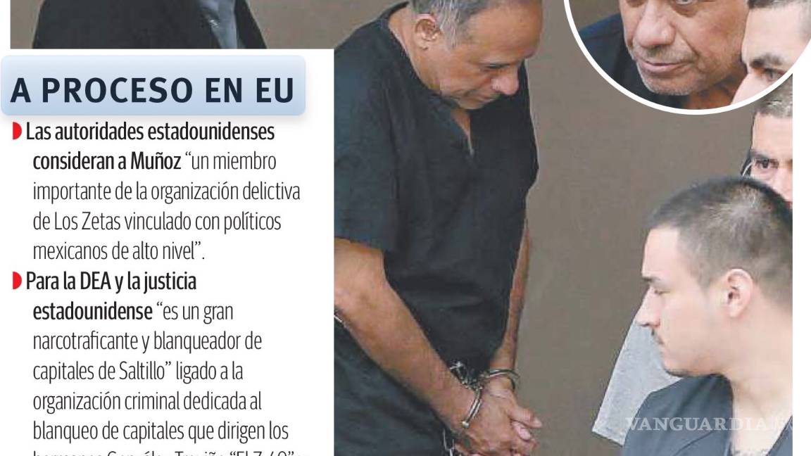 $!El 'Mono' Muñoz, presunto enlace de grupo criminal en Europa, es extraditado de España a Estados Unidos