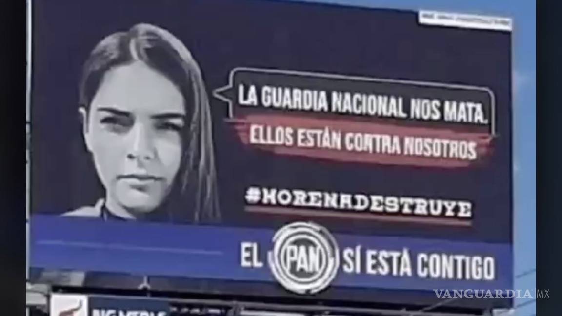 AMLO y Morena “destruyen a México”, PAN critica la 4T en espectaculares