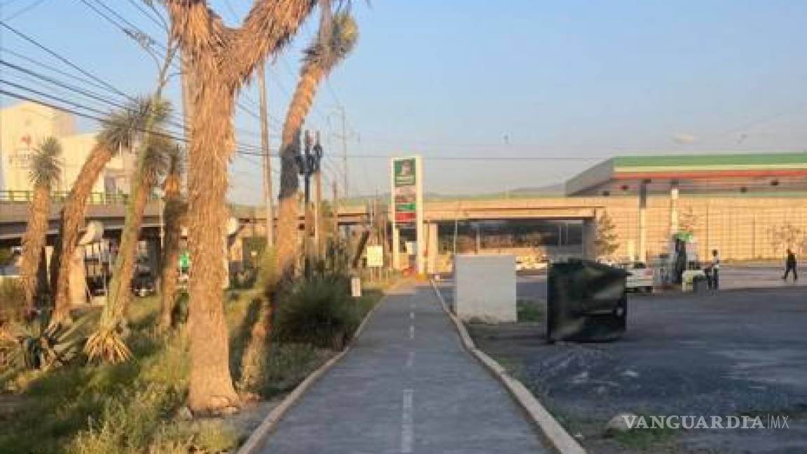 ¡Al fin! Delimita y limpia Municipio tramo de la Ciclovía en Saltillo