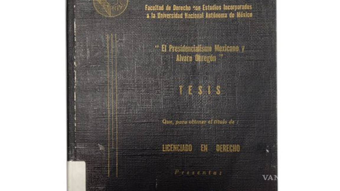 $!Peña Nieto plagió al menos la tercera parte de su tesis: Aristegui Noticias