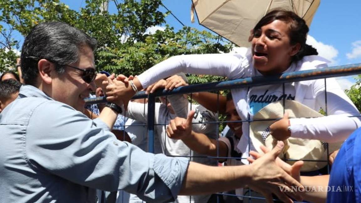 Marchan en Honduras para apoyar a Juan Orlando Hernández