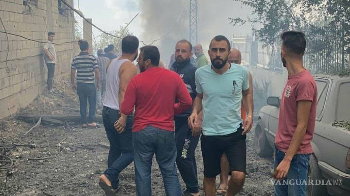 Se registra fuerte explosión en edificio del Hezbolá, en Líbano
