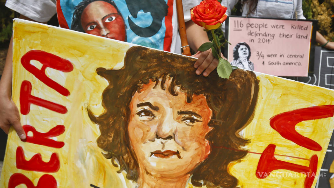 Piden justicia para Berta Cáceres en Nueva York