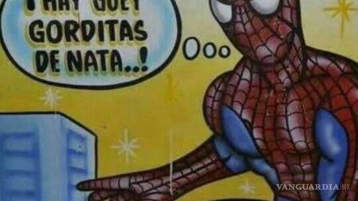 $!Mural publicitario de negocio que vende gorditas de nata. Dicho mural fue viralizado en redes y actualmente es un meme icónico de la cultura popular mexicana.