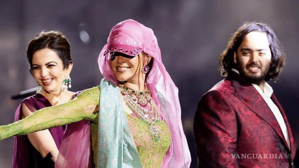 ¡De lujo! Da Rihanna concierto privado en boda de heredero millonario en India por 6 mdd