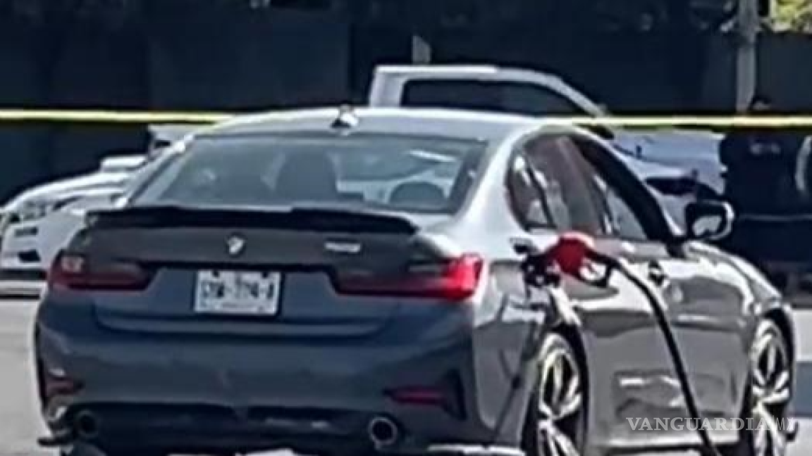 Conductor de BMW fue brutalmente asesinado mientras cargaba gasolina en Nuevo León