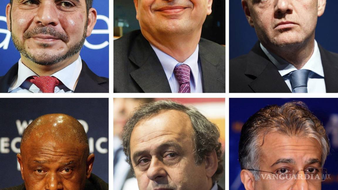 FIFA admite a cinco candidatos a presidente, no a Platini ni a Bility