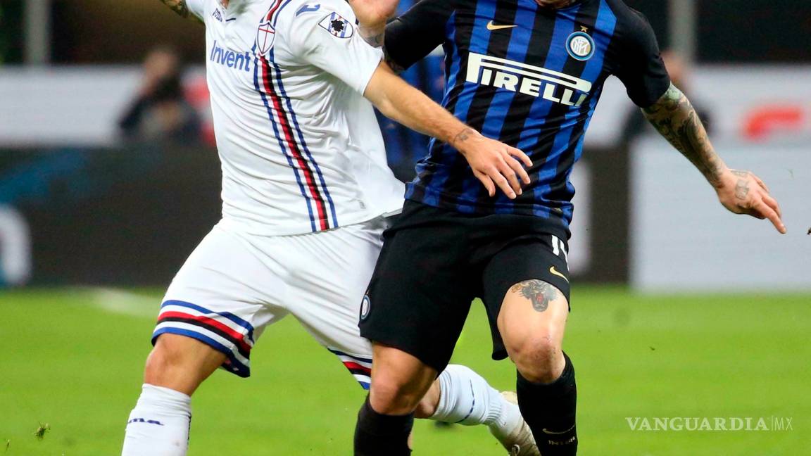 $!Con Icardi en la tribuna, Inter vence de local a la Sampdoria