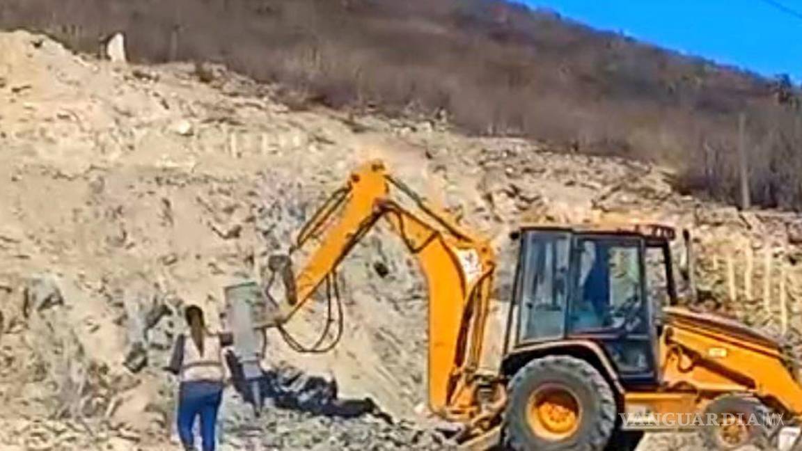 Suspende Propaec obra en Cerro Guanajuato de Ramos Arizpe; no cuenta con permiso ambiental