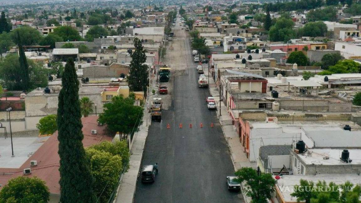 Saltillo: Serán 1.5 kilómetros los recarpeteados en la calle Francisco Zarco