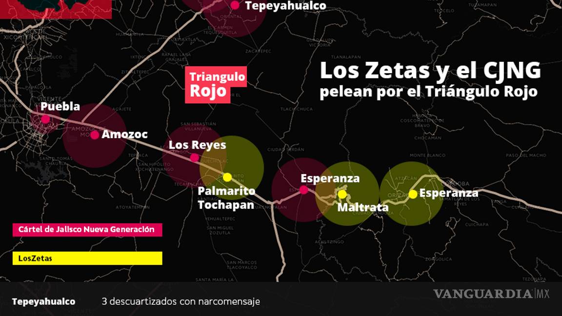 $!Así inició la narcoguerra que libran el Cártel Jalisco Nueva Generación y Los Zetas en Veracruz y Puebla