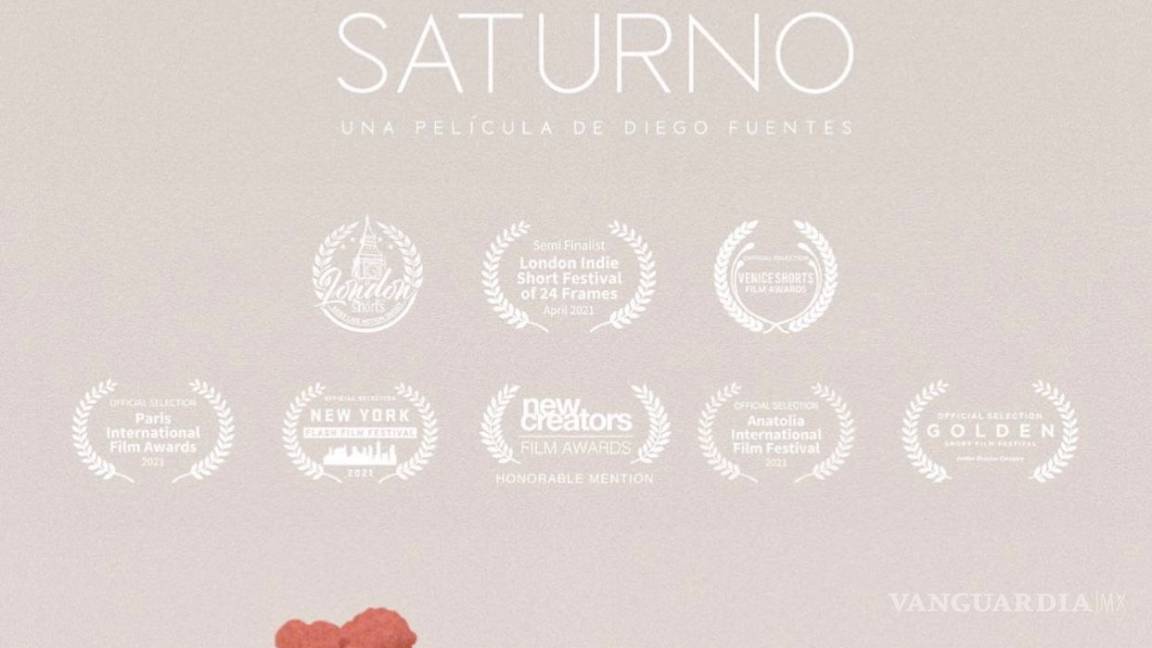 El cortometraje ‘Júpiter y Saturno’ del saltillense Diego Fuentes triunfa internacionalmente
