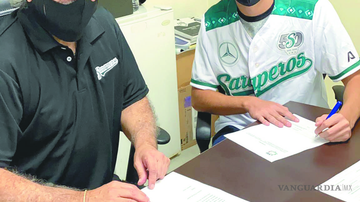 ‘Pichi’ Jr. firma con Saraperos: En busca del profesionalismo