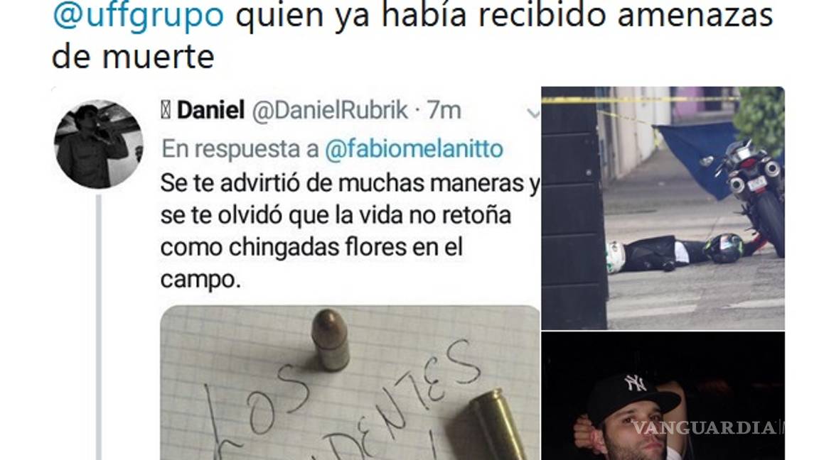 $!Dan a conocer amenaza de muerte que iba dirigida a Fabio Melanitto