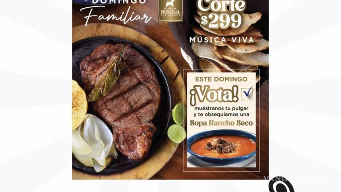 $!Restaurantes y museos incentivan el voto en Saltillo con promociones y descuentos