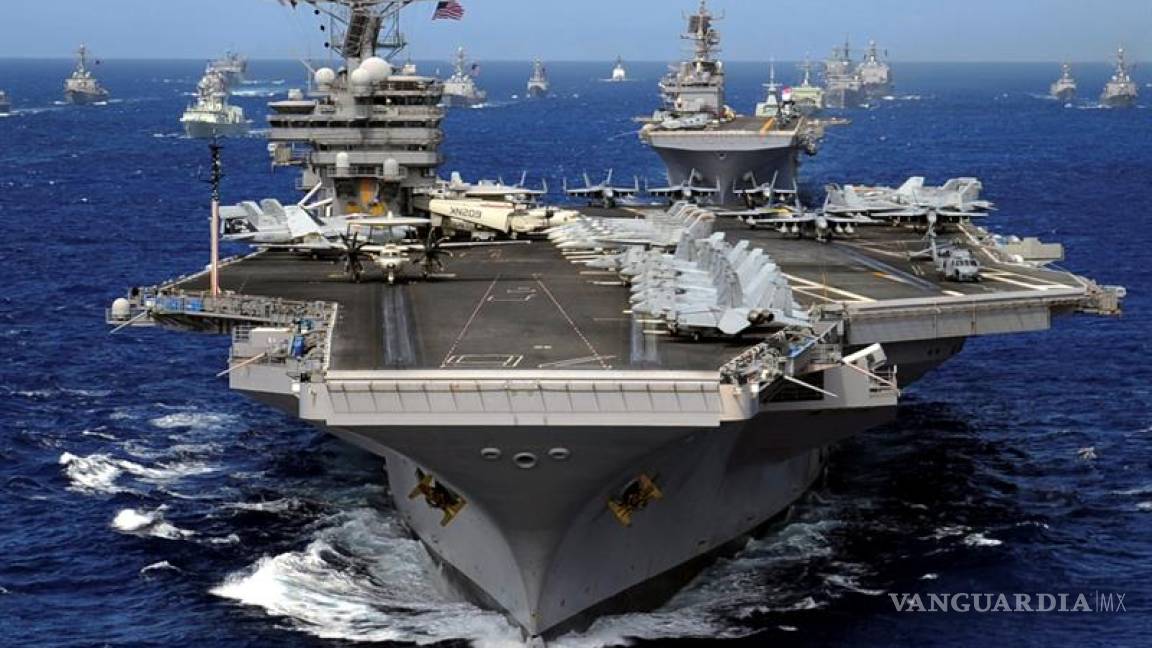 $!Envía EU otro portaaviones a aguas de la península de Corea