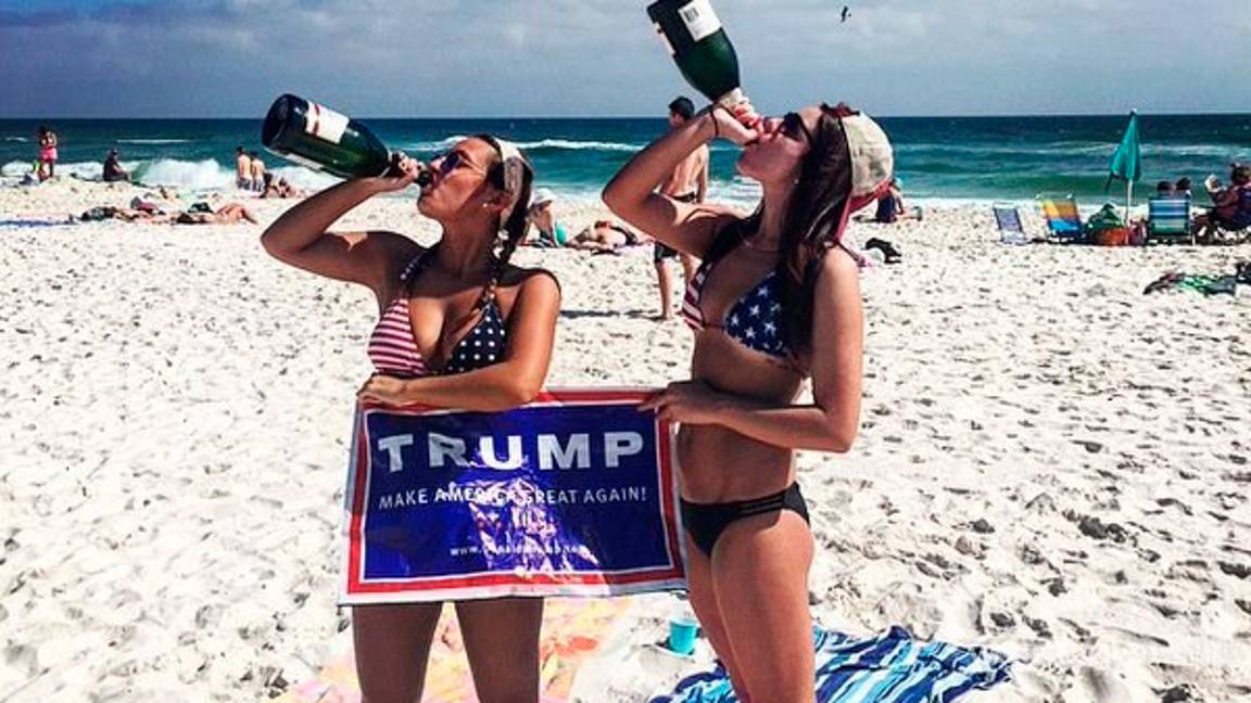 $!#TrumpGirls Conoce a las sexys fanáticas de Donald Trump (fotos)