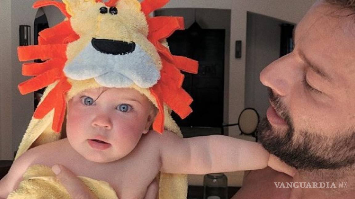 Ricky Martin comparte tierna foto de su hija Lucía