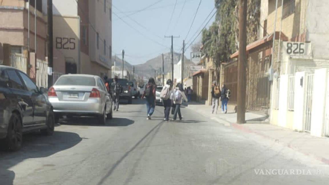 Detienen a 10 jóvenes tras causar riña en secundarias de Saltillo