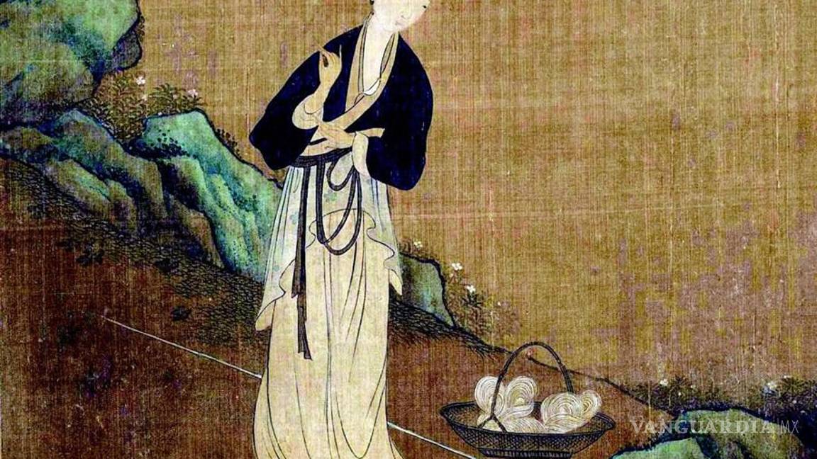 $!Pintura de Zhou Wenju que ilustra a la hermosa Hsi Shih.