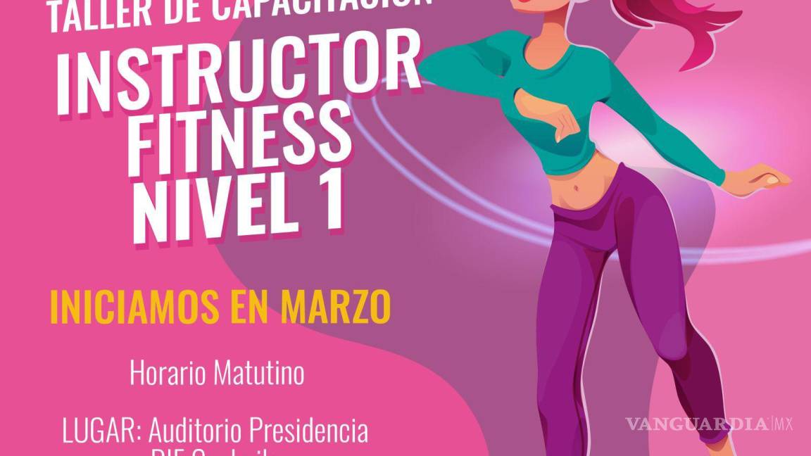 DIF-Coahuila invita a talleres de fitness