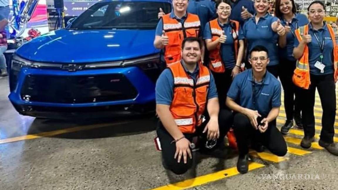 $!La camioneta completamente eléctrica Blazer EV fue producida en Ramos Arizpe.