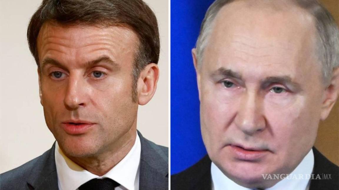 Macron le pone un ‘hasta aquí’ a Putin